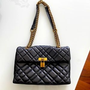 Kurt Geiger gorgeous leather black purse!